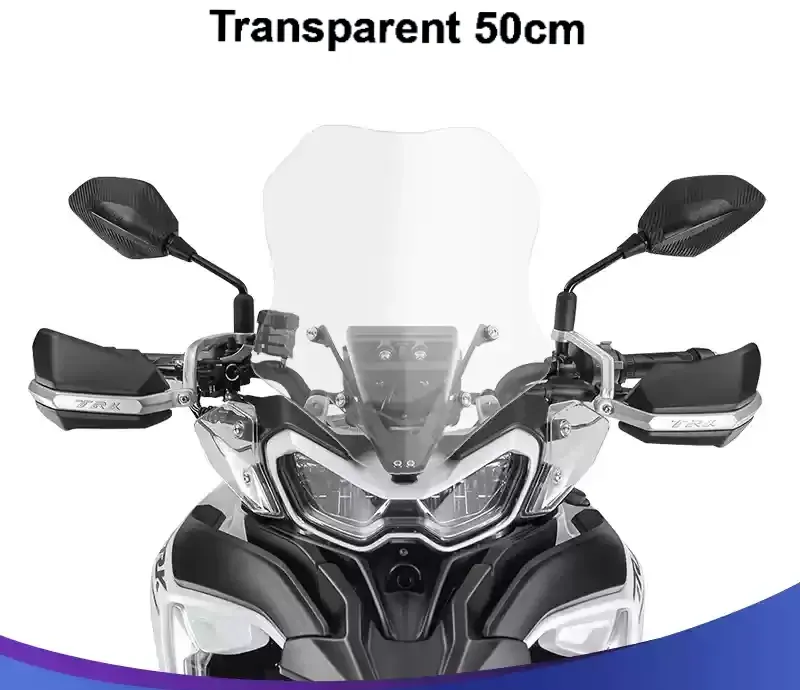 

Специальная модификация лобового стекла для Benelli Jinpeng TRK702, повышенное и увеличенное лобовое стекло, передний дождевик