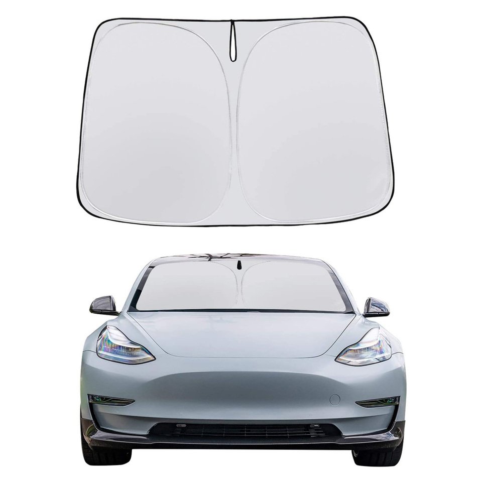 

Tesla Model 3 Y Солнцезащитный Козырек На Лобовое Стекло, анти-УФ-защитный Аксессуар Для Окна Автомобиля JYMYQP
