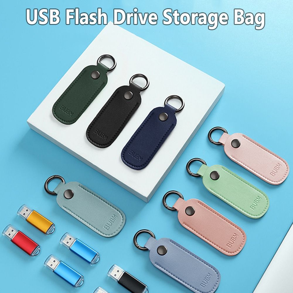 

Кожаный чехол для USB-флешки
