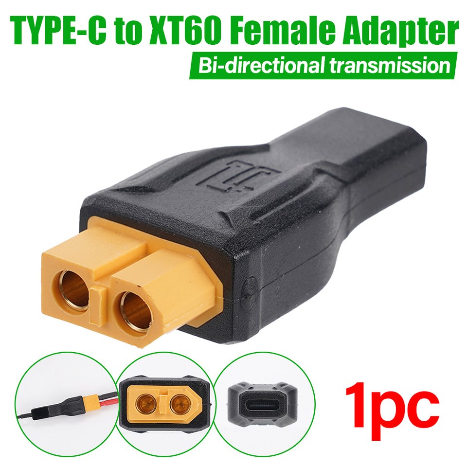 

USB-адаптер Type-C к XT60 100Вт