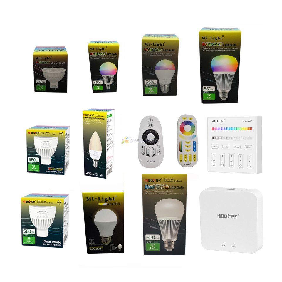 

Miboxer RGB+CCT Светодиодная лампа 4 Вт