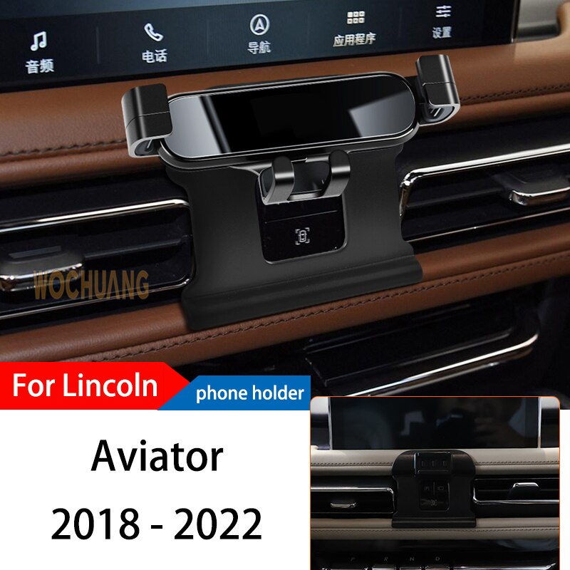 

Держатель для телефона автомобильный для Lincoln Aviator 18-22, с поворотом на 360 градусов