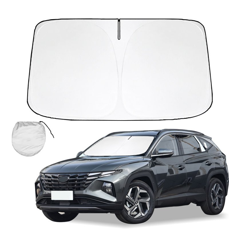 

Солнцезащитный козырек на лобовое стекло для Hyundai Tucson 2017 2023 2019, солнцезащитный козырек, складные блоки, УФ-лучи, сохраняет кулер вашего автомобиля