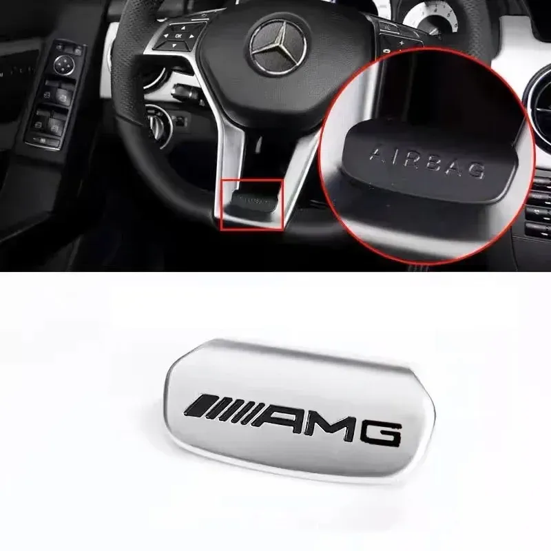 

Наклейки с эмблемой интерьера рулевого колеса автомобиля для Mercedes Benz AMG W222 W223 W251 W464 GLE W206 W204 W205 W212 W213 W221