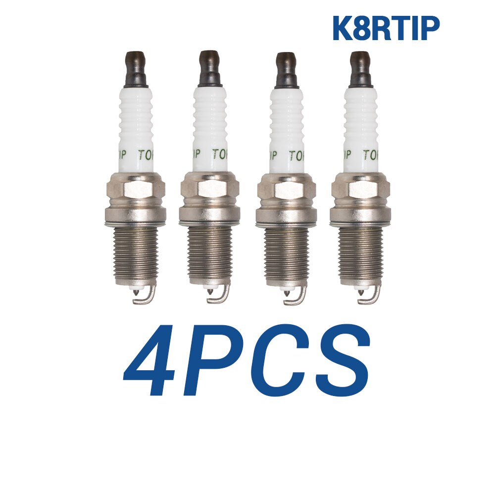 

2-8PCS Иридиевые платиновые свечи зажигания Факел K8RTIP Замена для свечей 94460/PFR8S8EG 2668/BKR8EIX VW 101905611G 101905631G
