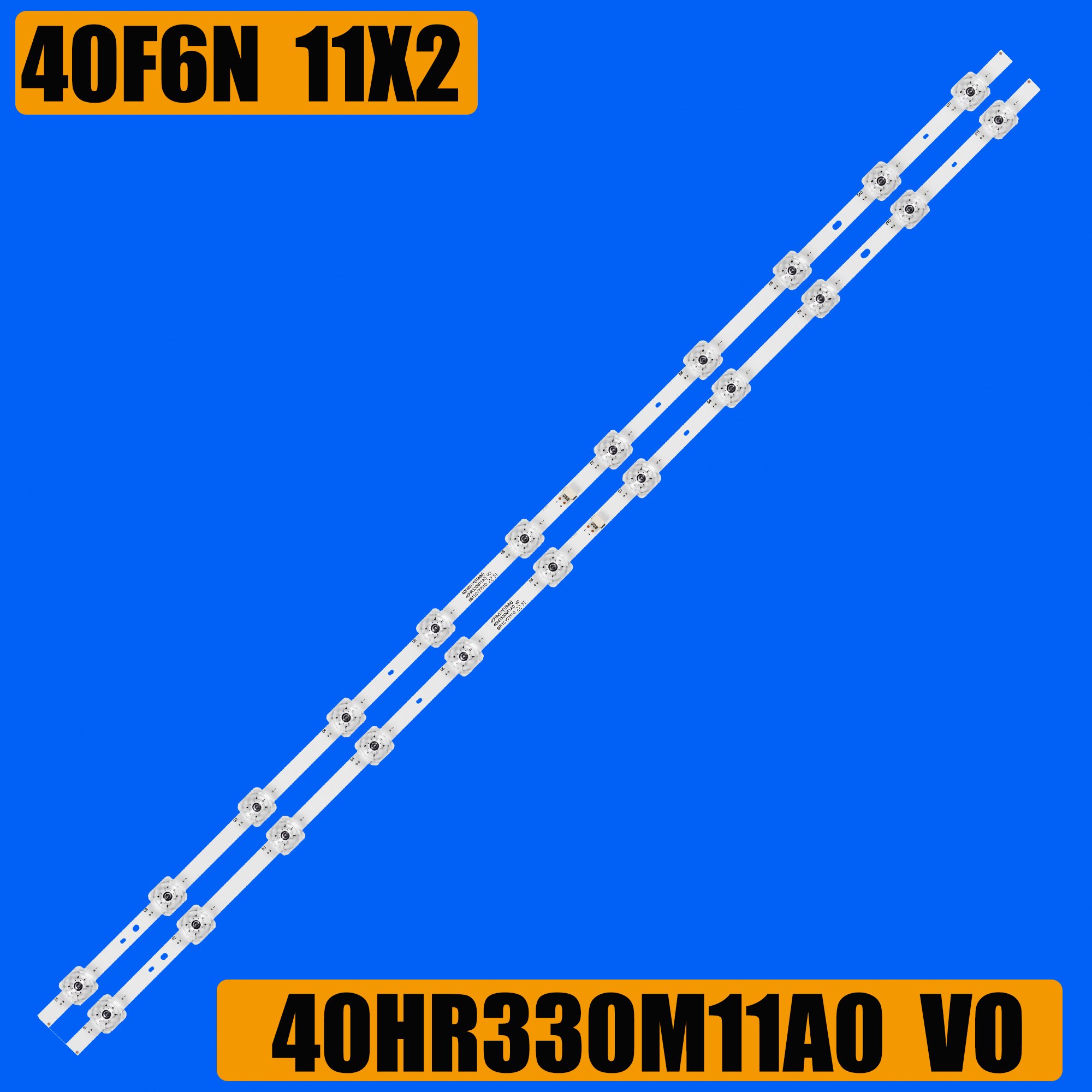 

1/5/10 комплекты светодиодная лента подсветки для TCL L40S60A 40M9F 40S66 40F6N 11X2 (10 мм) 40HR3300M11A0 V0