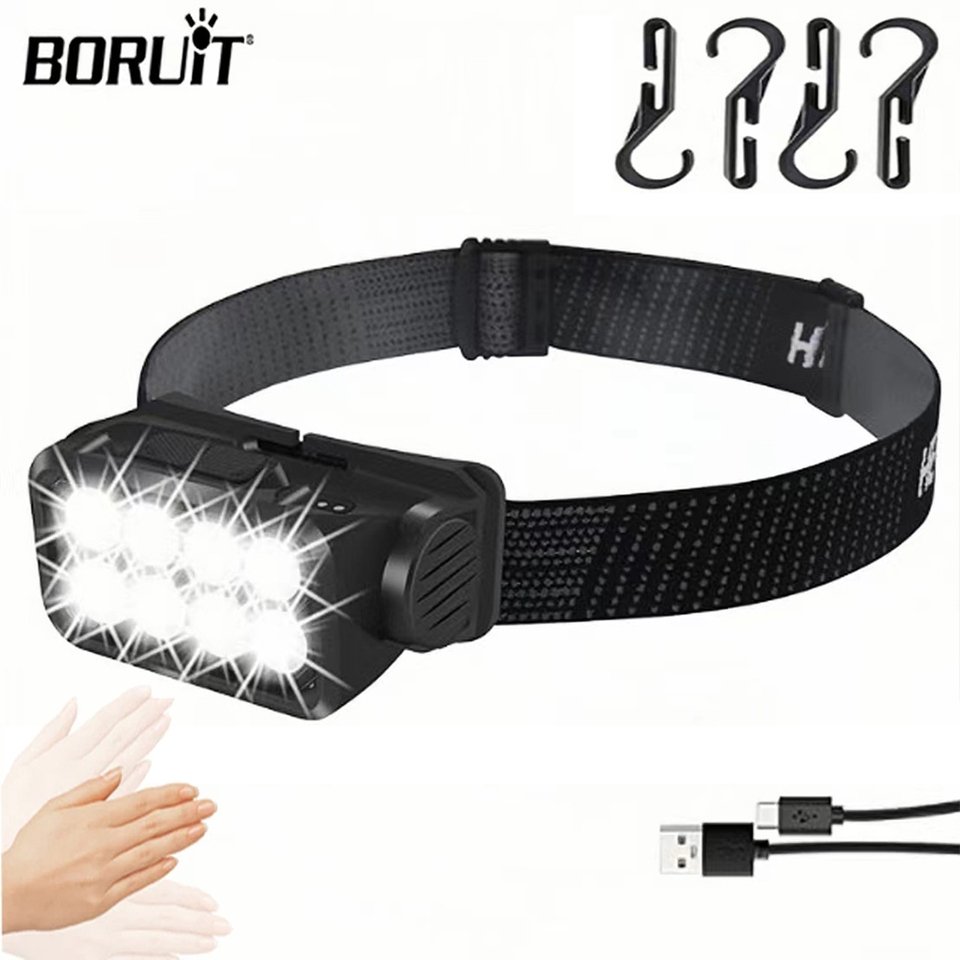 

BORUiT супер яркий налобный фонарь
