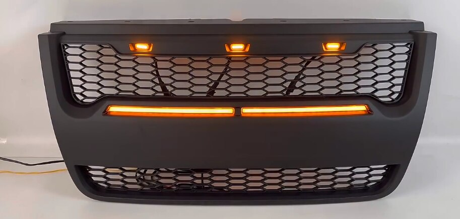 

Модифицированные передние гоночные грили для Explorer 2006 2007 2008 2009 2010 2011 Led Abs решетка гриль Сетчатая Маска Крышка автомобильные аксессуары