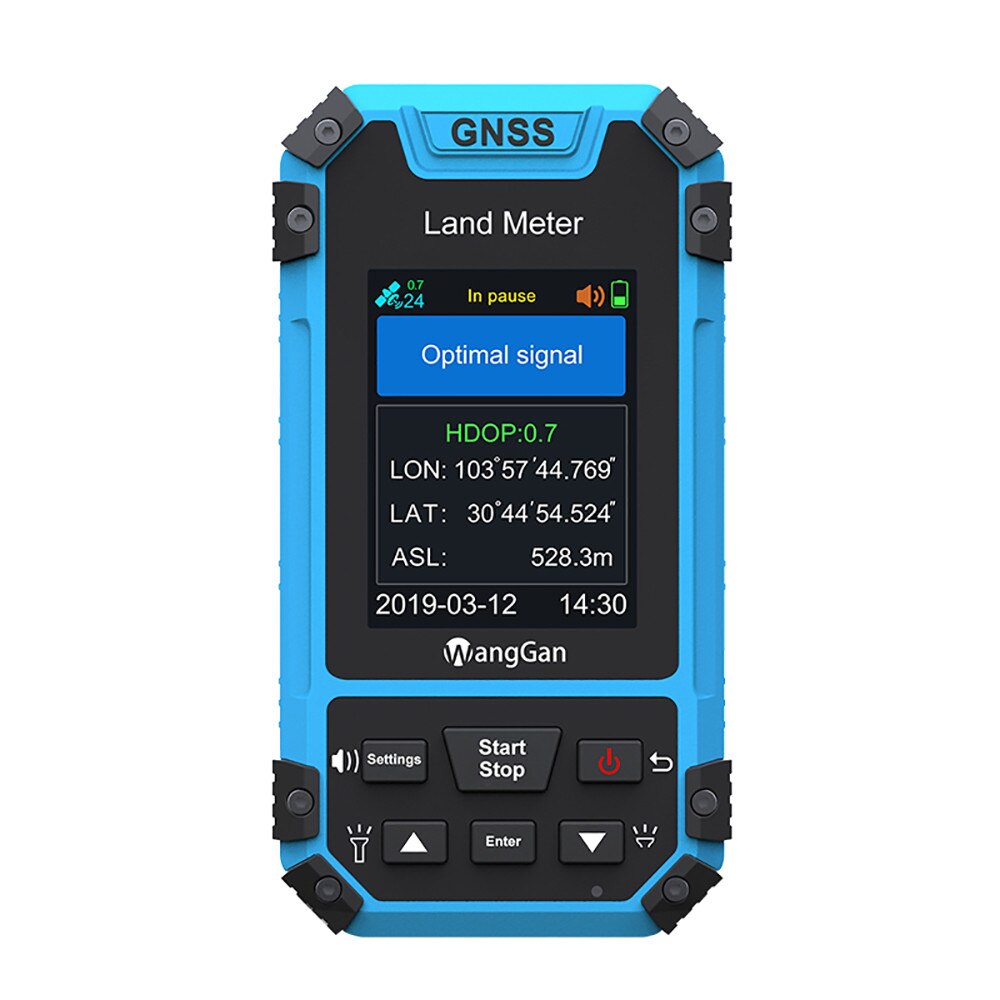

Ручной GPS-плуг WangGan, приемник для измерения площади