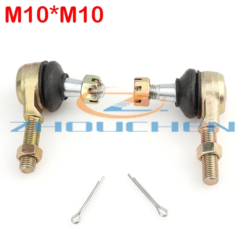 

Комплект наконечников рулевой тяги ATV M10*M10 M10*M12, шаровая головка, подходит для 50cc 110cc 150cc 200cc 250cc 300cc внедорожников Kart Quad Bike
