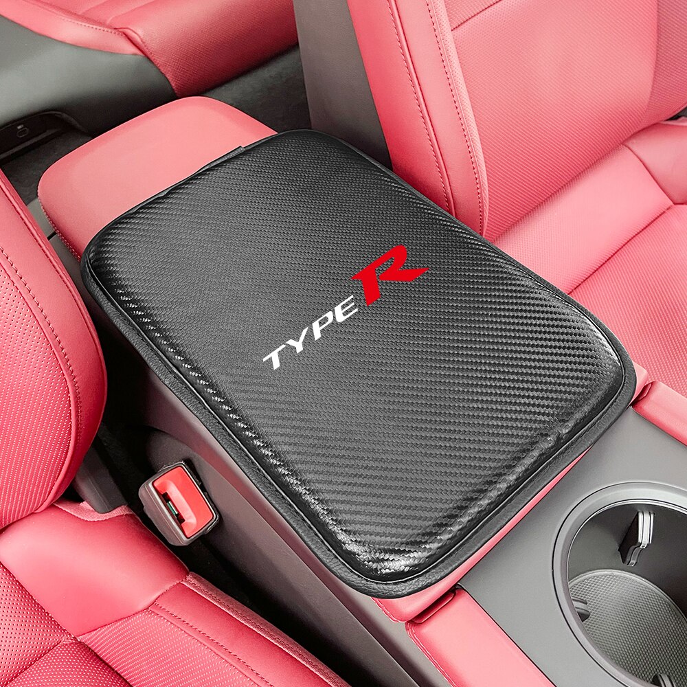 

Для Honda Civic Type R fk8 fk7 Type S аксессуары из искусственной кожи, автомобильный подлокотник, чехол, авто аксессуары для интерьера, автомобильный Стайлинг