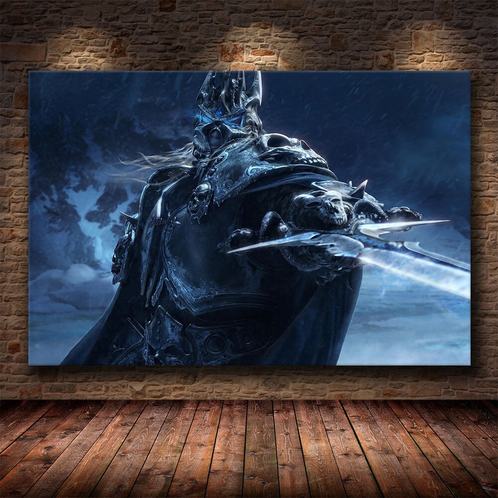 

Картина World of Warcraft, печать на холсте