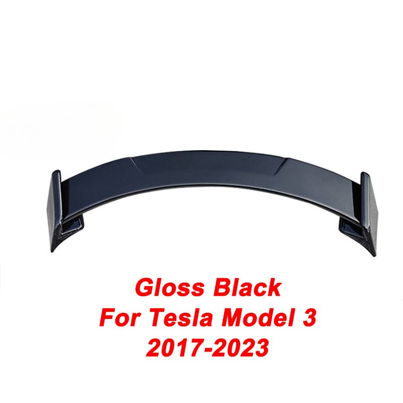 

Для Tesla Model 3 2017-2024 CMST стиль задняя крышка для багажа высокий спойлер автомобиль спортивный глянцевый черный внешний Model 3 аксессуары
