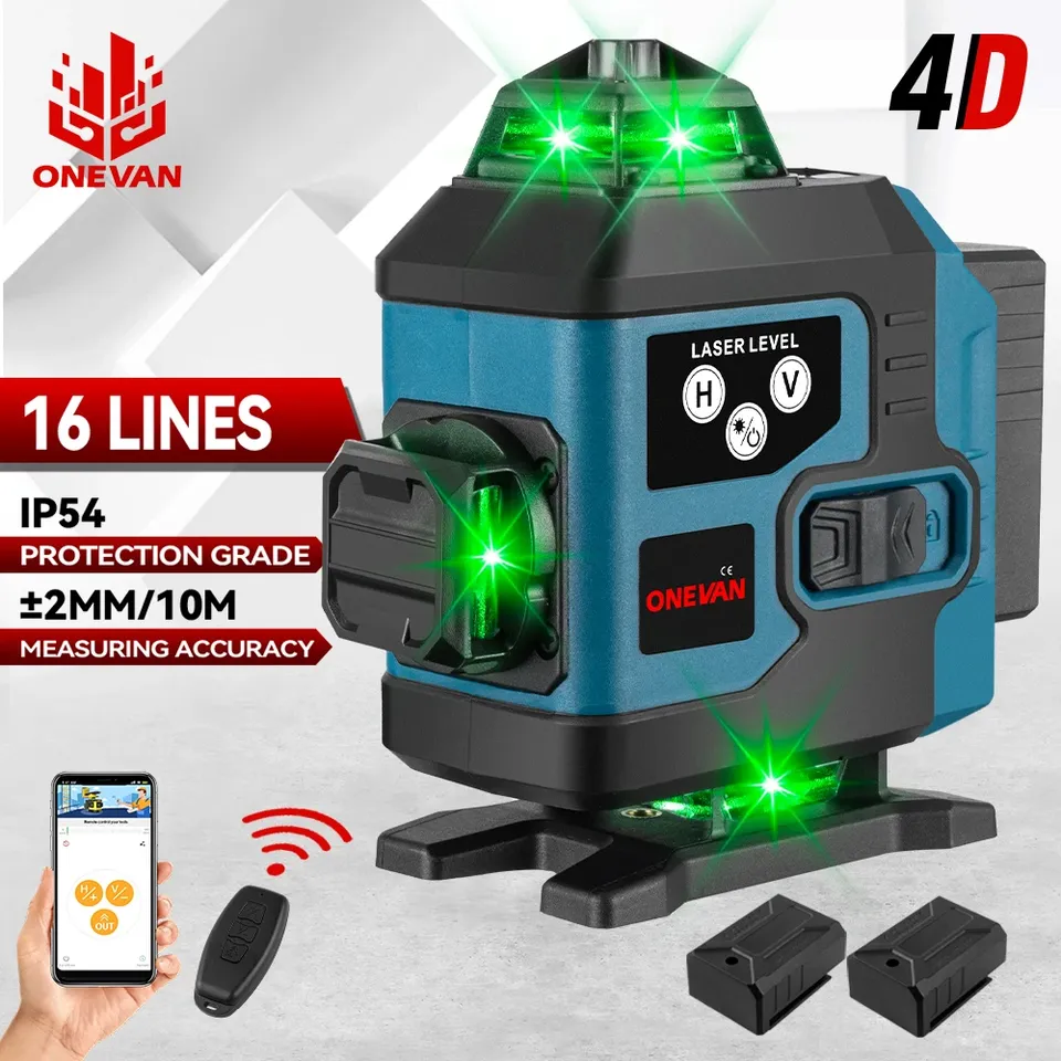 

ONEVAN 16Line 4D лазерный уровень