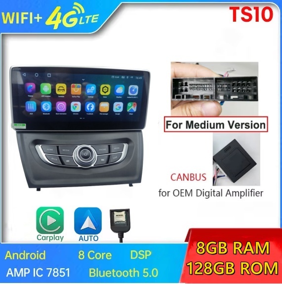 

Автомобильный радиоприемник с экраном Android TS10 TS18 10,25 дюйма для Hyundai Tucson IX35 2009-2015, автомобильный радиоприемник, мультимедийный видеоплеер, навигация