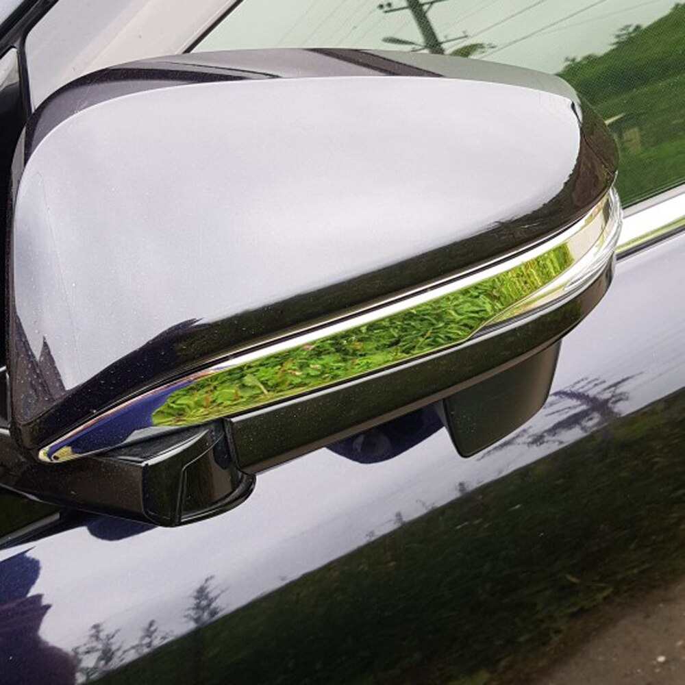 

Хромированные аксессуары из АБС-пластика для Toyota Harrier XU60 2014-2018, декоративная полоса для зеркала заднего вида автомобиля, декоративная наклейка