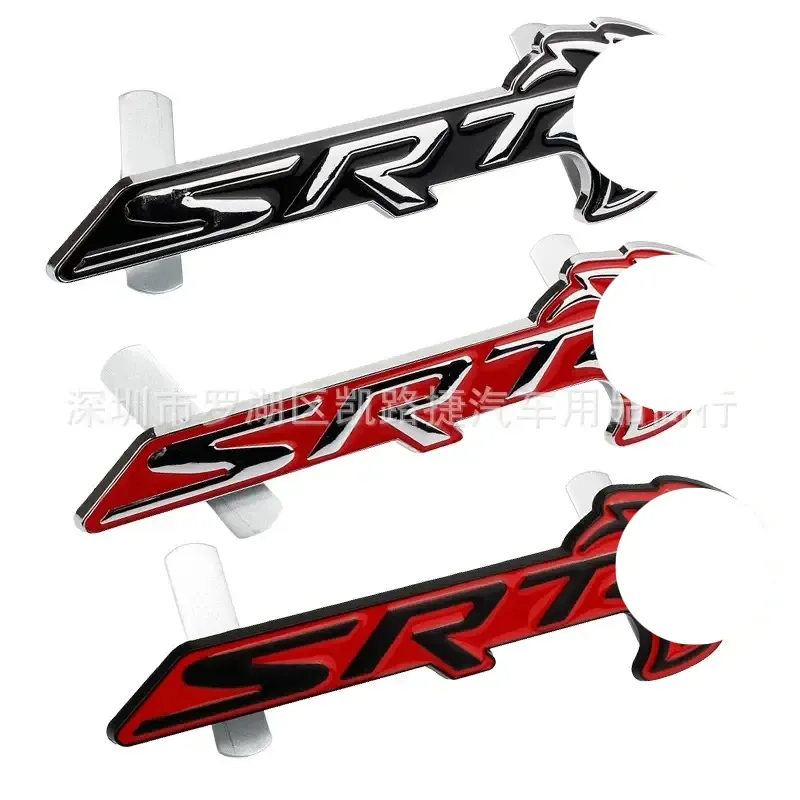 

Подходит для Dodge Challenger SRT логотип SRT Hellcat модифицированный сетчатый логотип большой металлический значок автомобильные наклейки