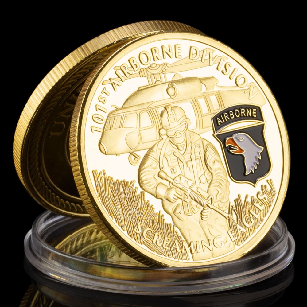 

Памятная монета US Army 101st Airborne Division