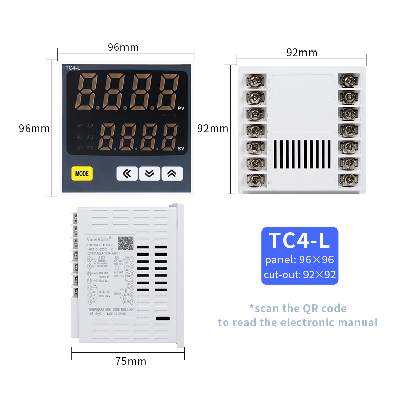 

Термостат VaneAims серии TC4 220VAC