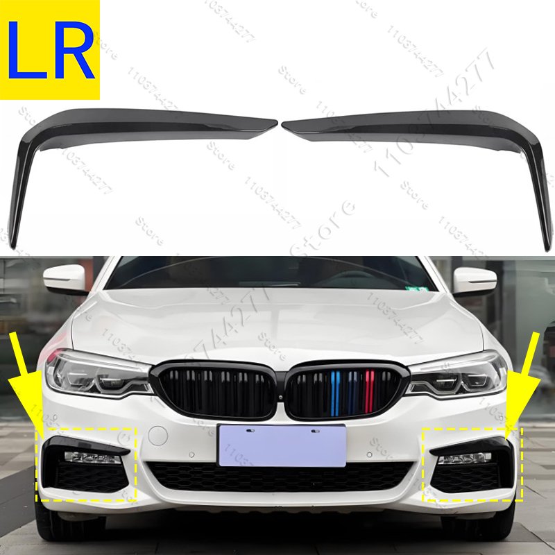 

Для 2018-2020 G30 G38 BMW 5 серии M Sport передние противотуманные фары, накладки на крышку лампы для бровей 51118070541 51118070542