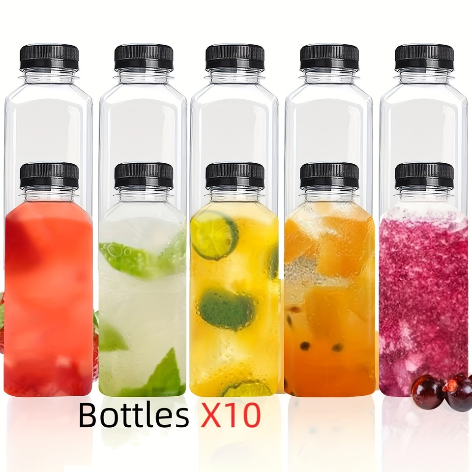 

Пластиковые бутылки для воды 10 шт