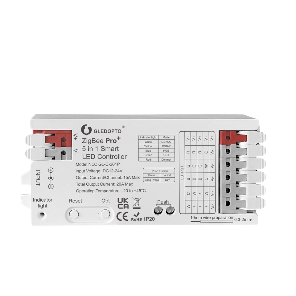 

Умный контроллер GLEDOPTO ZigBee 3,0 Pro +, 5 в 1, с голосовым управлением
