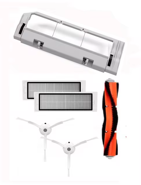 

Запчасти для Xiaomi Mijia 1 1S SDJQR01RR SDJQR02RR SDJQR03RR Roborock S5 Max S6 MaxV: щетка, фильтр HEPA, крышка