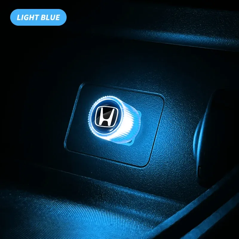 

USB автомобильный светильник, светодиодный атмосферный автоматический ночник, неоновая внутренняя лампа для Honda Civic Accord CRV Hrv, джазовые автоаксессуары