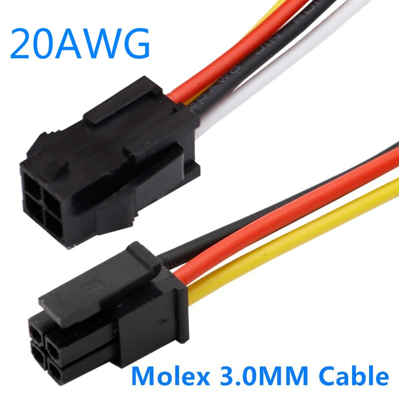 

5 шт. кабелей Molex MX3.0 20 см 20AWG