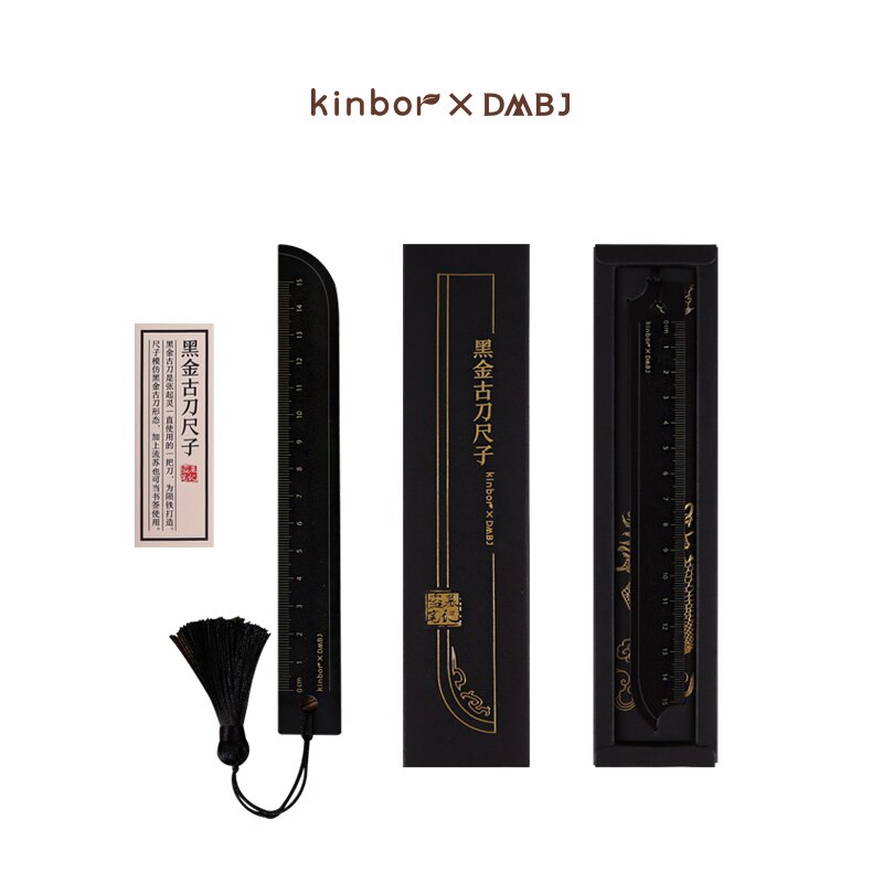 

Kinbor DT57231 металлическая линейка 15 см