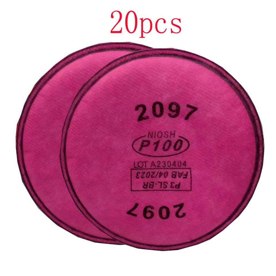 

Фильтры для противогазов 6200 7502 серии, хлопок, 2 шт.