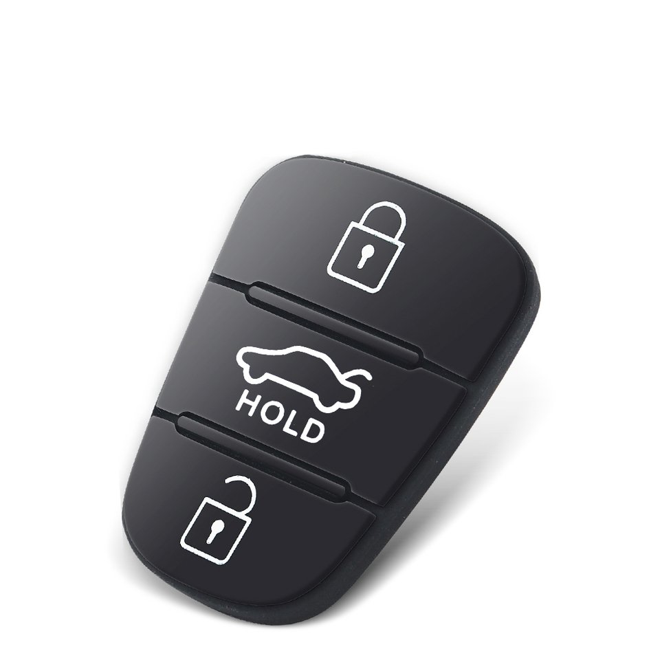 

KEYYOU Сменный 2/3 кнопки с резиновой накладкой для ключа Hyundai IX35 I30 для Accent для Kia K2 K5 для Rio Flip Remote Car Key