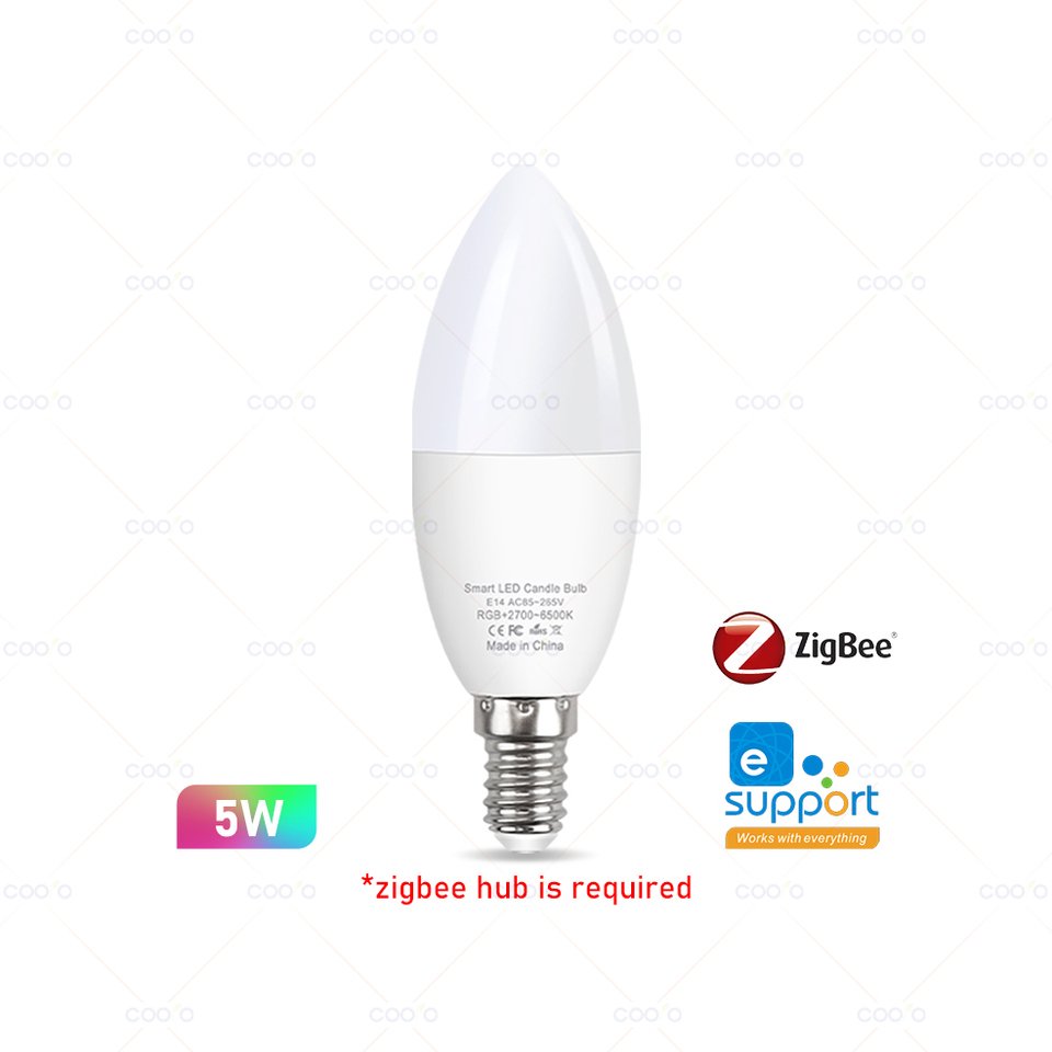 

Coolo умная RGBW светодиодная лампа E27/E14/GU10