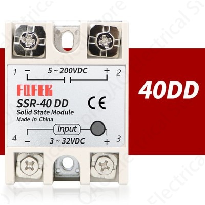 

Реле SSR-10DD SSR-25DD SSR-40DD SSR-60DD SSR-80DD SSR-100DD