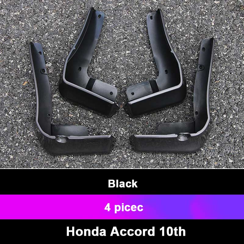 

4 шт. брызговики подходят для Honda Accord 2018 2019 2020 2021 2022 X 10 поколения брызговики брызговики крылья автомобильные аксессуары