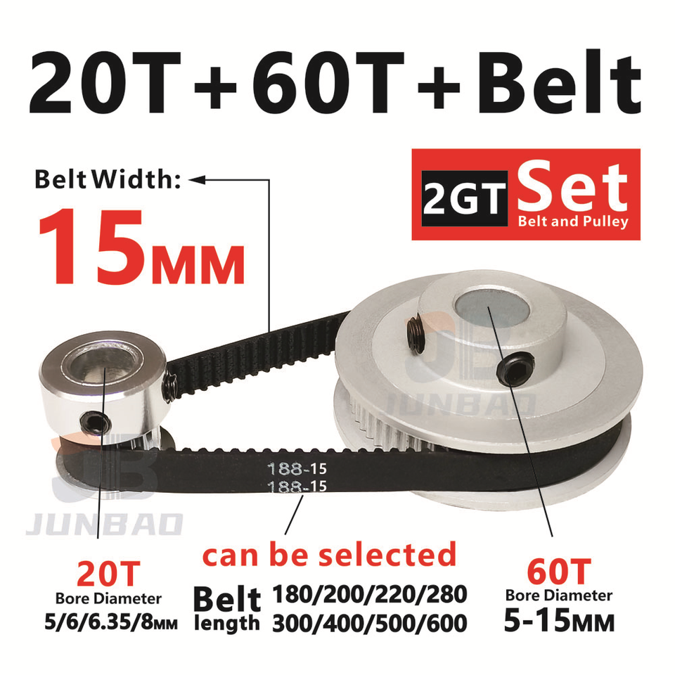 

Комплект ремня и шкивов 2GT 20T/60T