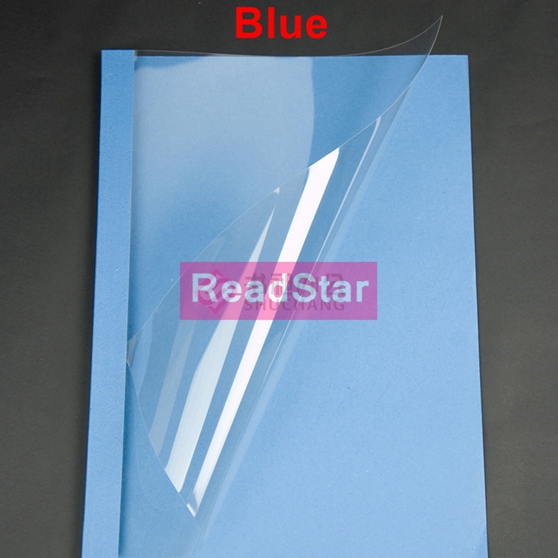 

Термообвязки ReadStar прозрачные голубые А4 1-50мм