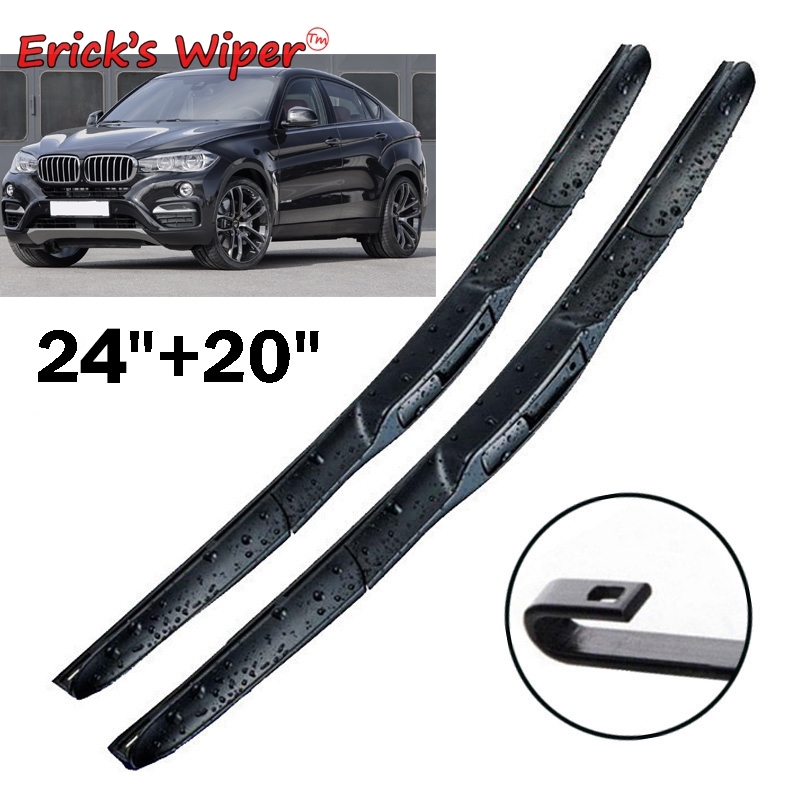 

Передние стеклоочистители Erick для BMW X6 F16 2014 2015 2016 2017 лобовое стекло 24 "+ 20"