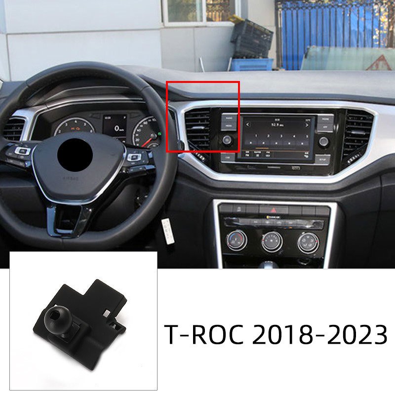 

Автомобильный кронштейн для vw Volkswagen Magotan Lavida Sagitar Passat Golf 8 Tiguan Polo T-ROC, основание с пряжкой, фиксированный специальный держатель для телефона