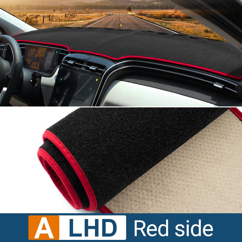 

Для Hyundai Tucson NX4 2021 2022 2023 2024, чехол для приборной панели автомобиля, солнцезащитный козырек, избегайте легкого коврика, нескользящий инструмент, аксессуары для ковров