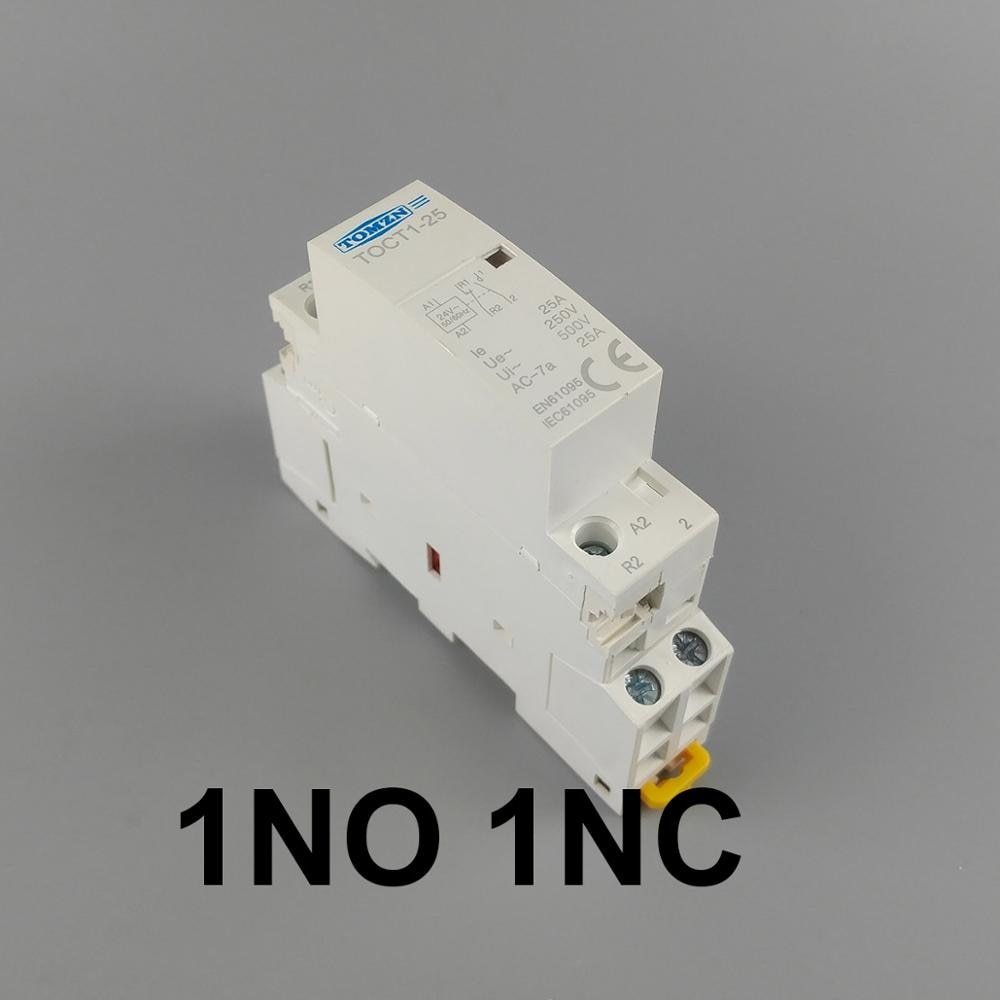 

Контактор TOMZN TOCT1-25 24В 25А 2NO