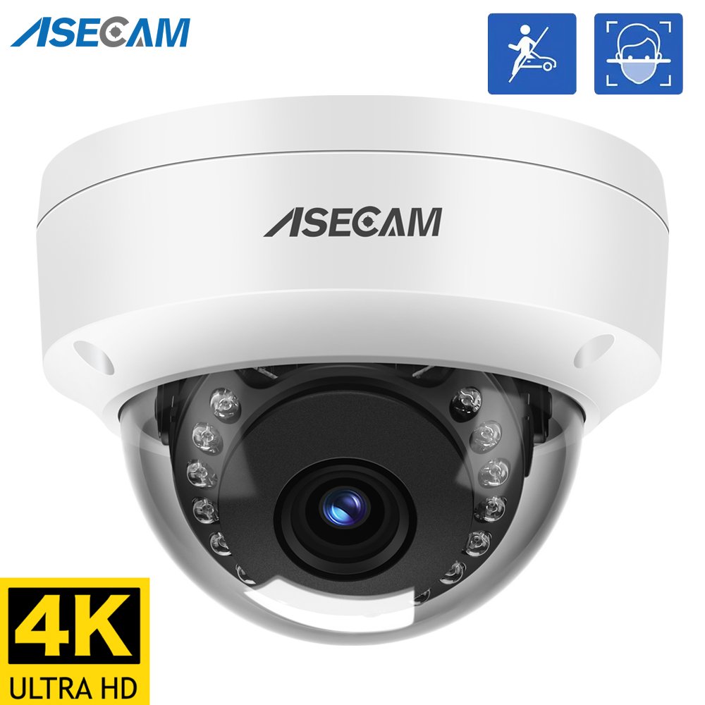 

ASECAM C-RU DOME 8MP 4K IP-камера видеонаблюдения
