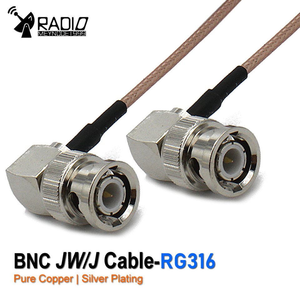 

RG316 Q9 Прямоугольный разъем BNC «папа» на BNC «папа» для видеокабеля HD SDI HD SDI «папа» Удлинительный кабель HD SDI