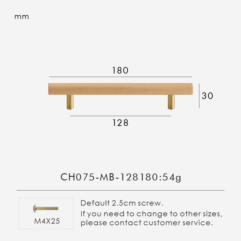 

Nurlin латунная ручка для шкафа
