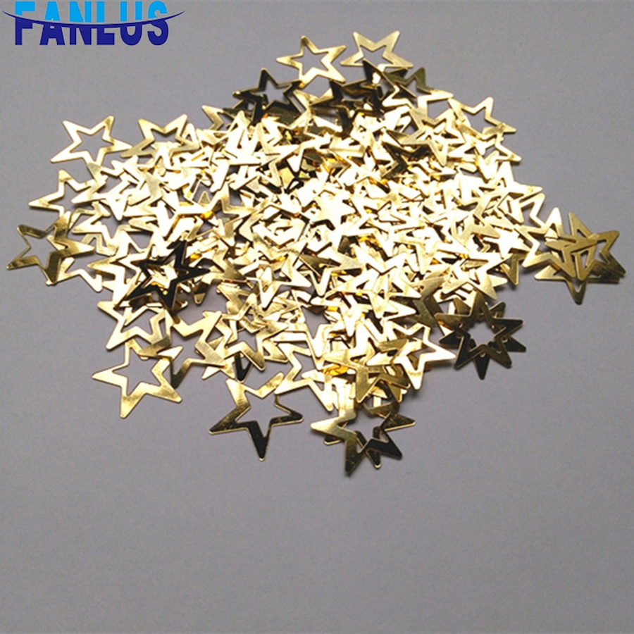 

Конфетти с золотыми звездами Fanlus 1000 шт