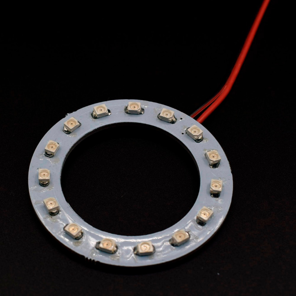 

1 шт. x белый/синий/желтый/зеленый/красный 50 мм 3528 15 SMD ангельские глазки гало кольцо свет автомобиля светодиодный головной светильник
