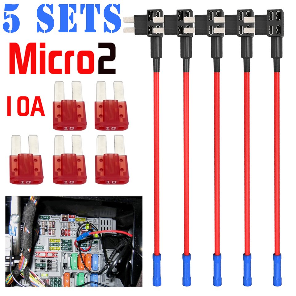 

5 шт. автомобильный адаптер Add-A-Circuit Micro 2, держатель предохранителя APT ATR, держатель предохранителей Micro, автомобильные предохранители, разветвитель, аксессуары