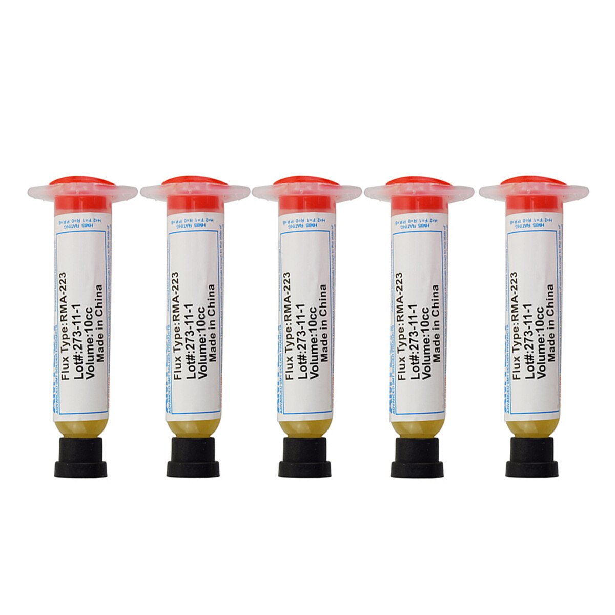 

OSSIEAO Syringe Solder Paste 10cc RMA-223 5шт