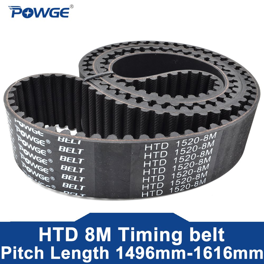 

Ремень POWGE HTD 8M ширина 15-50 мм резиновый