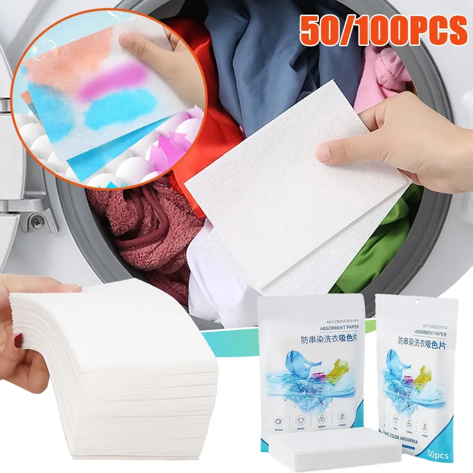 

Салфетки для стирки Color Catcher 50/100 шт
